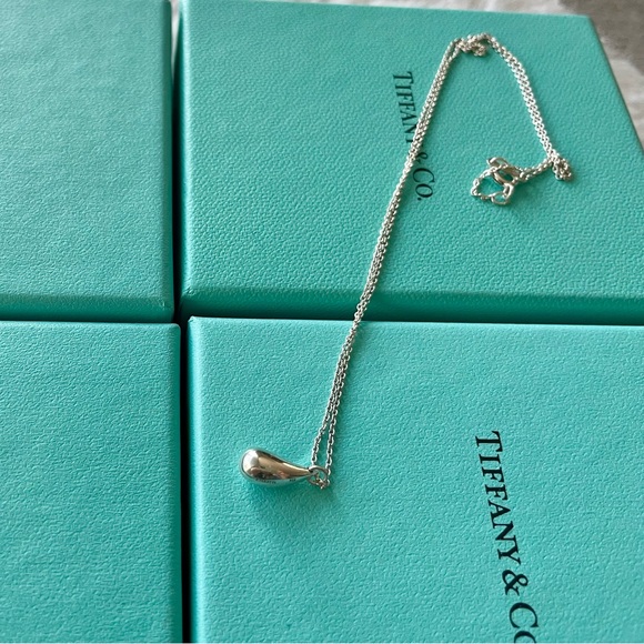 Tiffany and Co. Tear Drop Necklace - Picture 10 of 14